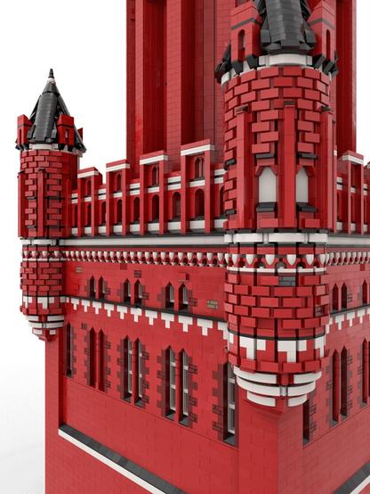 Custom LEGO model of a watertower in Lüneburg, Germany, by Benjamin Albrecht from albrick.de