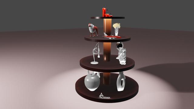 My work : shelf
You can use this shelf to store decoration ware like (Vase, Wolf,candle, books, rose...etc).

Softwares :
SketchUp , Blender.

Hope you like it.

Design's Link :
https://cults3d.com/:838294
..............

#shelf #furniture #home #decor #office #room #new #house #interior #interiordesign #architecture #wood #blender #Cults3D #carpentry #furnituredesign #mastodon #socialmedia #photography #photo #camera #art