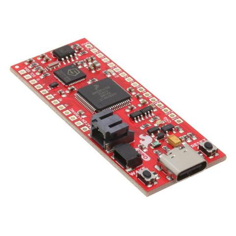 Photo of a SparkFun Red-V Thing Plus board