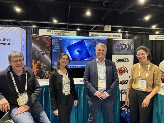 CDS staff at the AAS meeting