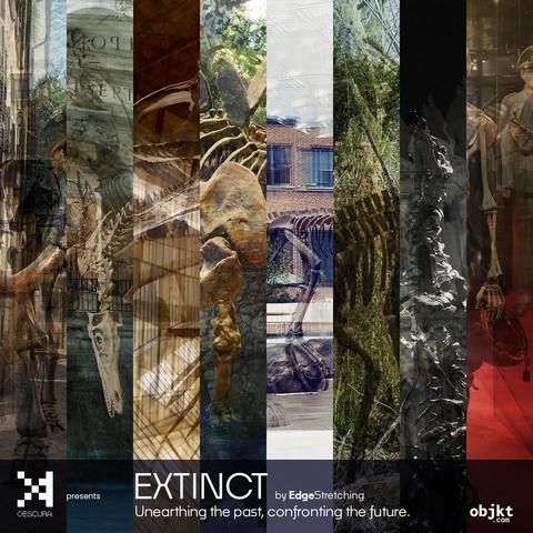 EXTlNCT by EdgeStretching a new photo series
Unearthing the past, confronting the future. on objkt 