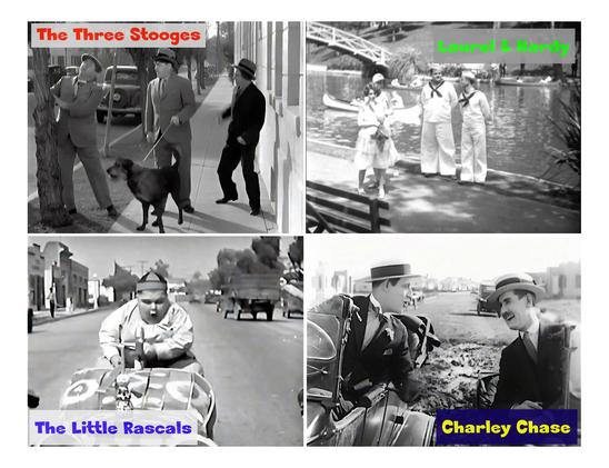 Filming location then and now The Little Rascals movie location Laurel and Hardy film location The Three Stooges.