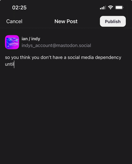 screen shot of this post for meta commentary purposes