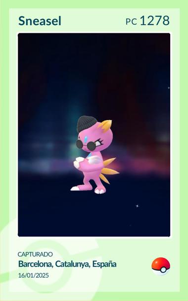 Sneasel sacada de una película de guy ritchie 🤣🤣🤣