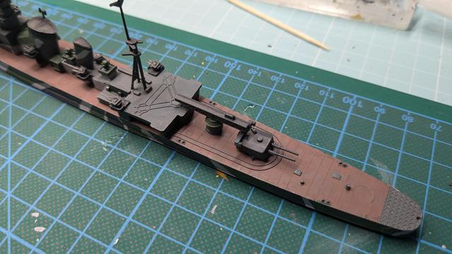 Hasegawa IJN Aoba 1/700 scale model