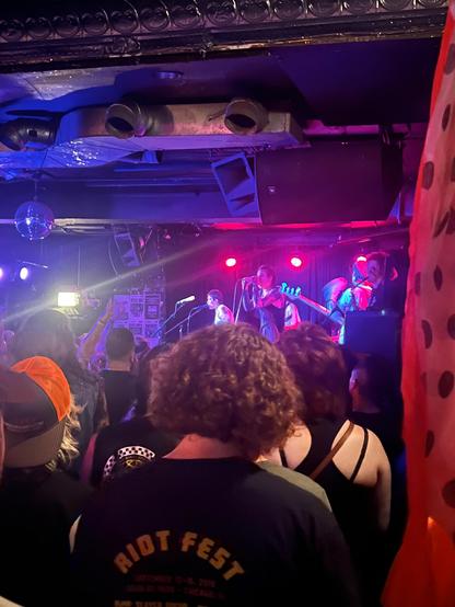 Laura Jane Grace and Catbite performing Op Ivy at Emtpy Bottle in Chicago.