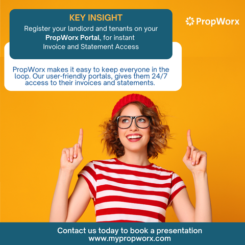 propworx property management software tenant landlord statement portal