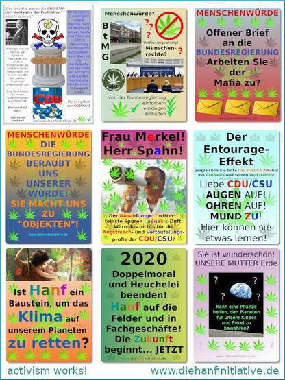 Dezember 2024 einige Grafiken zum Hanfaktivismus

Aktivismus wirkt. Einige der Beispiele, wie DIE HANFINITIATIVE 2011 - 2022 die Re-Legalisierungsbewegung von Hanf [Cannabis] unterstützt und beim WEEDMoB mitgeholfen hat. Ich freue mich über die Menschen, denen wir damit ein klein wenig helfen konnten. Lasst uns erfolgreich weiter machen mit der guten Sache und lieben Dank an jede Seele die auch mithilft und mitmacht. Danke. CRISPR_rEvolution THErealLIVE