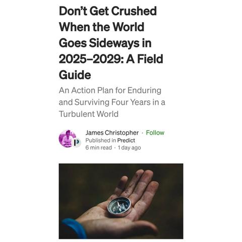 Screenshot of article headline.