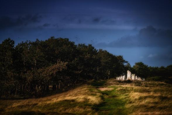 Steinkreis an der Pointe d'Agon, Normandie