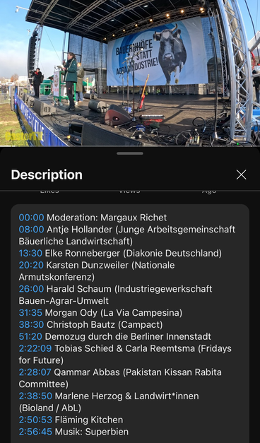  🌐📢 Wir Haben Agrarindustrie Satt ! 🚜🧑‍🌾 Demo 18 Jan 2025📍Berlin 🎥🔴 video: https://youtu.be/G4dK-9WqGDw 👉 Presse: https://www.abl-ev.de/apendix/news/details/zeit-fuer-mutige-agrarpolitik 📸 https://flic.kr/s/aHBqjBXWjF +infos: https://www.wir-haben-es-satt.de / https://www.wir-haben-es-satt.de/presse #WHES25 #WHES2025 #ViaCampesina #FoodSovereigntyNOW #PeasantAgroecologyNOW  @ViaCampesinaDE @ViaCampesinaEU @ViaCampesina @LeMAP_be  @wirhabenessatt@bewegung.social 