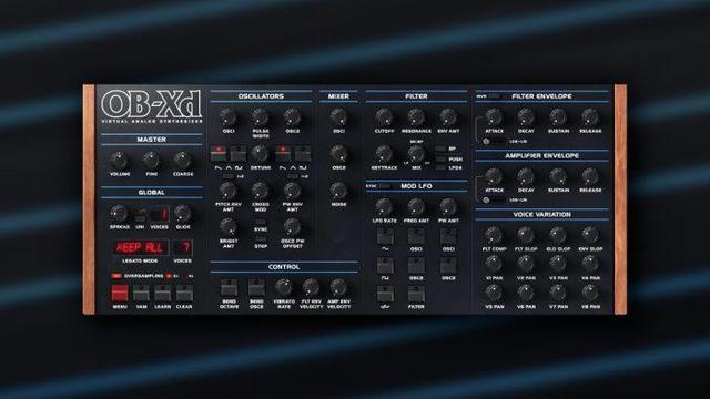 discoDSP OB-Xd v3.6 update