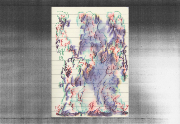 Bejo$ / Ballpoint pen, lavis / 2024 