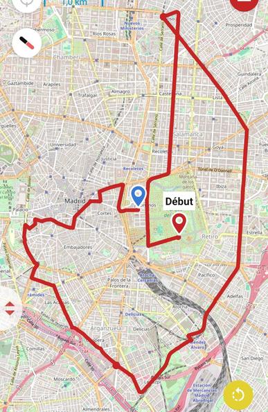 Itinerario de la ruta