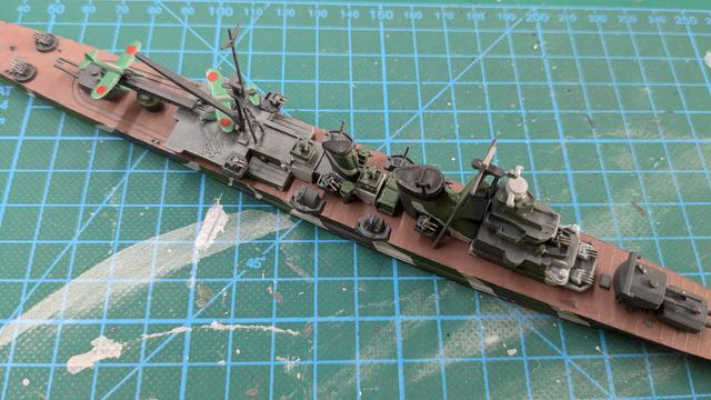 Hasegawa IJN Aoba 1/700 scale model