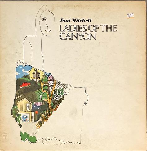 Joni Mitchell: Ladies of the Canyon cover