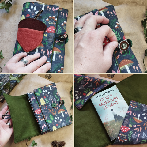 Détail d'un protège livre