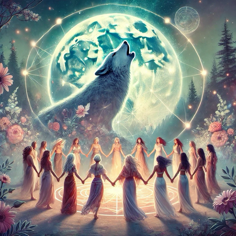Círculo de mujeres - Arquetipo de la loba salvaje 