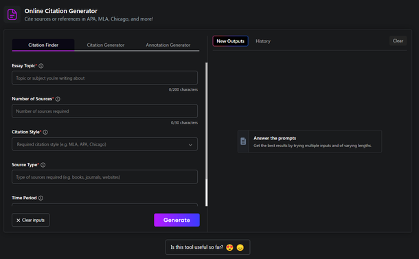 PerfectEssayWriter.ai's Citation Machine