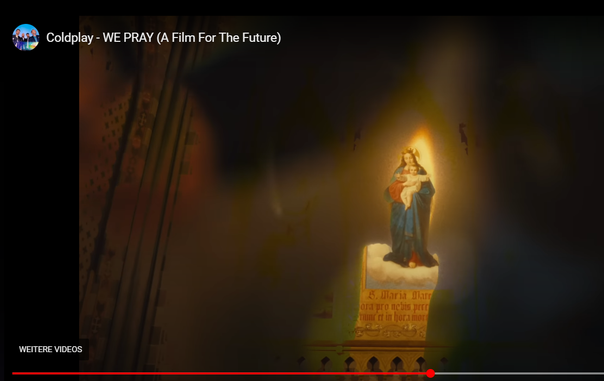 Screenshot 23. Januar 2025

Coldplay - WE PRAY (A Film For The Future)

Taken from A Film For The Future, the 44-minute visual companion to Coldplay's tenth studio album Moon Music, available here: https://coldplay.lnk.to/MoonMusic 🌙

The film premieres worldwide here on YouTube on January 22, with special 360-degree screenings of the film taking place at Lightroom in London, Manchester and Seoul. Tickets on sale now at https://coldplay.lnk.to/AFFTFtickets 

Access the fan-led remix site for the film, powered by Microsoft AI, here: https://afftf.coldplay.com.
