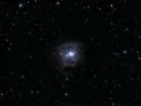 The Iris Nebula as seen by the Odyssey Pro. 