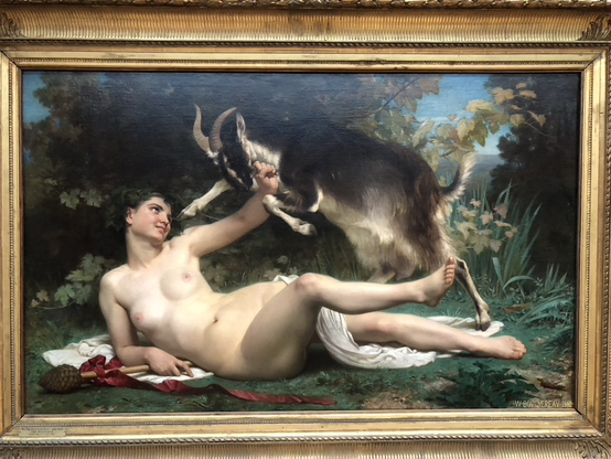 Une bacchante, par William Bouguereau