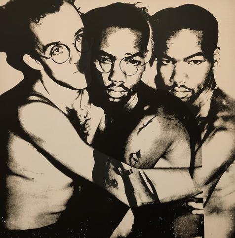 Andy Warhol, K+J (Keith Haring and Juan Dubose), 1984, Keith Haring Foundation New York, NY.