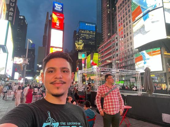 There's Times Square by day, and Times Square by night