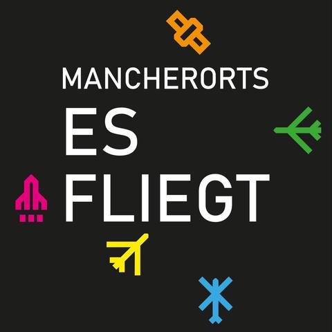 Logo vom Podcast Mancherorts - Esfliegt
