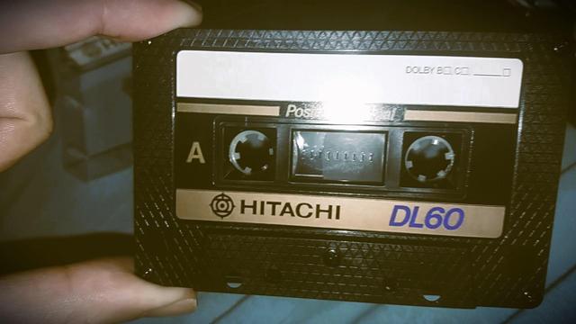 HITACHI DL60 cassette photographed by me Theodoros Mpahoumas
