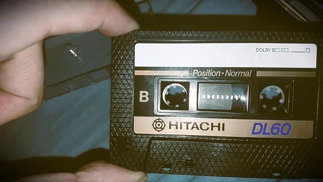 HITACHI DL60 cassette photographed by me Theodoros Mpahoumas