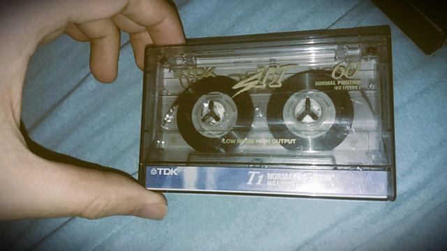TDK T1 classic cassette photographed by me Theodoros Mpahoumas