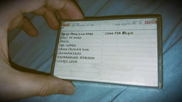 Kitaro - The Best of Ten Years /1976-1986 (cassette) photographed by me Theodoros Mpahoumas