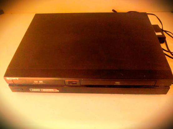 SONY RDR-VX450 model connectible with DVD Player and VHS Player also with recording use photographed by me Theodoros Mpahoumas