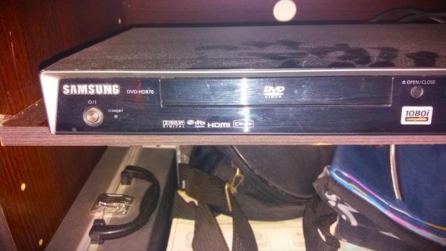 SAMSUNG DVD-HD870 (with video selections) photographed by me Theodoros Mpahoumas