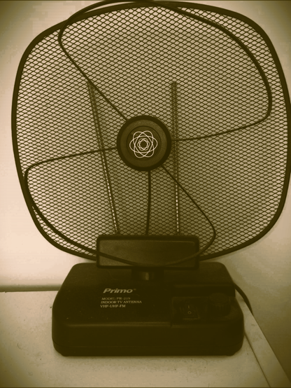 Εσωτερική κεραία τηλεόρασης PRIMO PR-219 φωτογραφήθηκε από μένα Θεόδωρος Μπαχουμάς