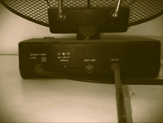 Εσωτερική κεραία τηλεόρασης PRIMO PR-219 φωτογραφήθηκε από μένα Θεόδωρος Μπαχουμάς