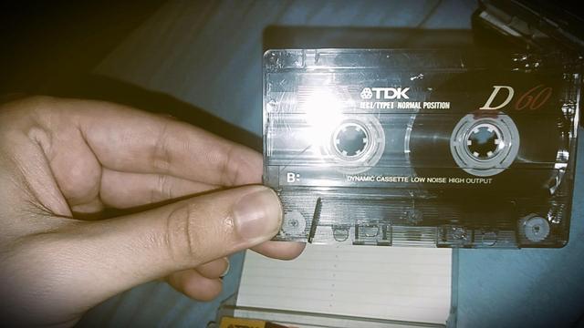 Κλασσική κασέτα TDK D60 φωτογραφήθηκε από μένα Θεόδωρος Μπαχουμάς