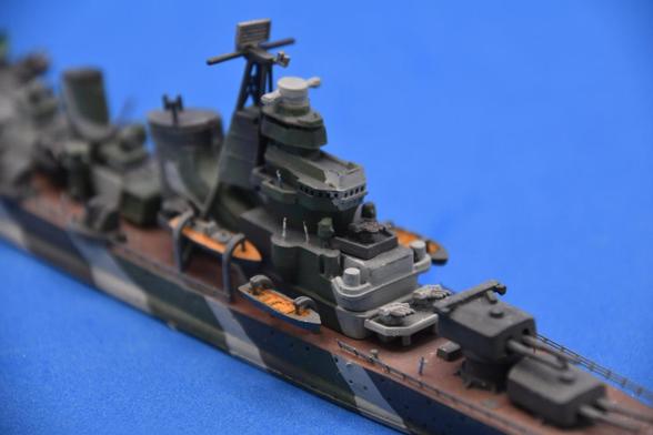 Hasegawa IJN Aoba 1/700 scale model