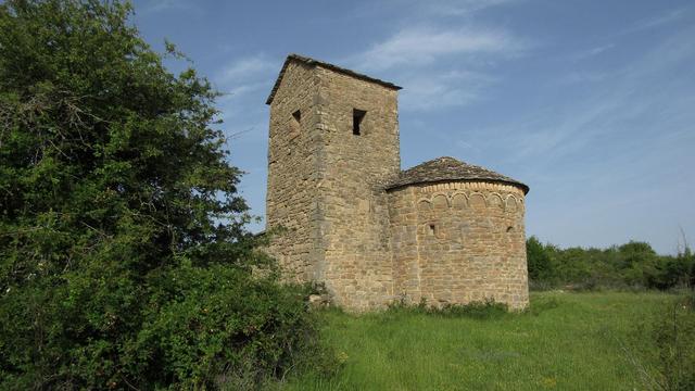 Ermita románica de San Andrés en Nasarre