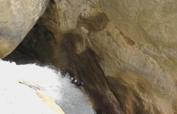 Barranco de Gorgas Negras rapel