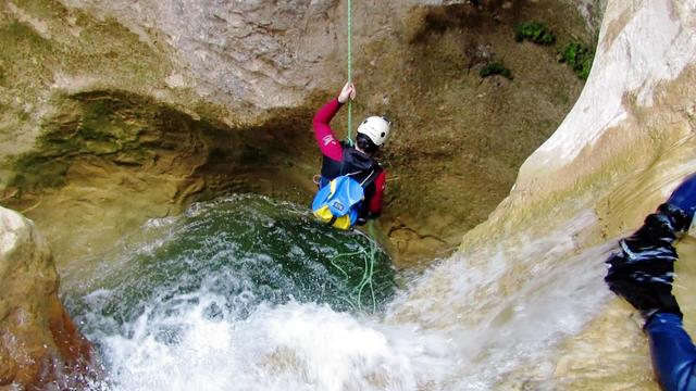 Descenso de las Gorgas Negras más Barrasil, rapel