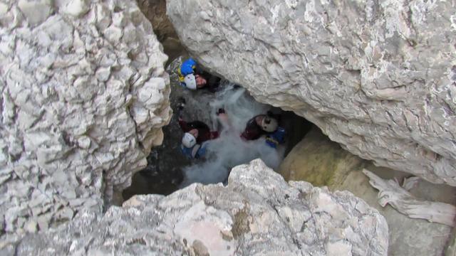 Descenso Gorgas Negras más Barrasil, caos