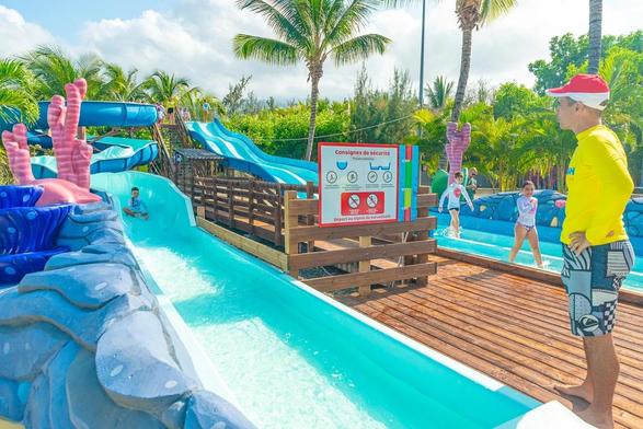 A fantastic theming, La Réunion
“Tysplash is a themed mini-amusement park (...) inspired by the comic strip “Le Monde de Tys”. (...) Offers a playful experience in an enchanting aquatic world”.