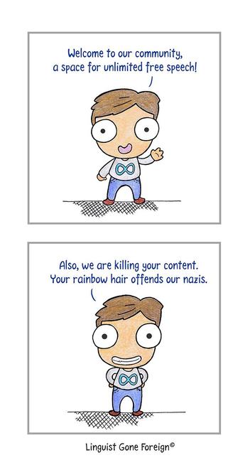Posted media