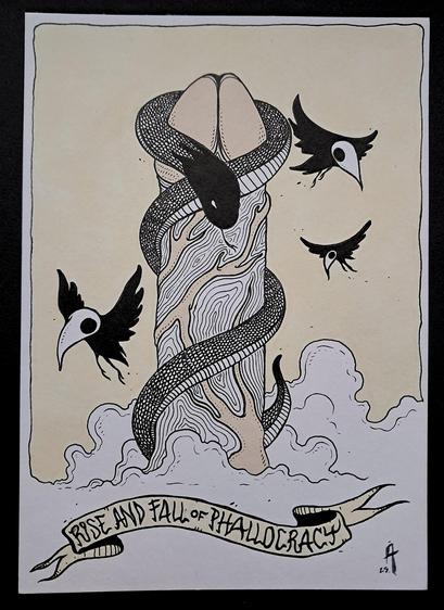 /// Rise and Fall of Phallocracy///