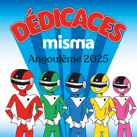 En dédicace sur le stand MISMA à Angoulême