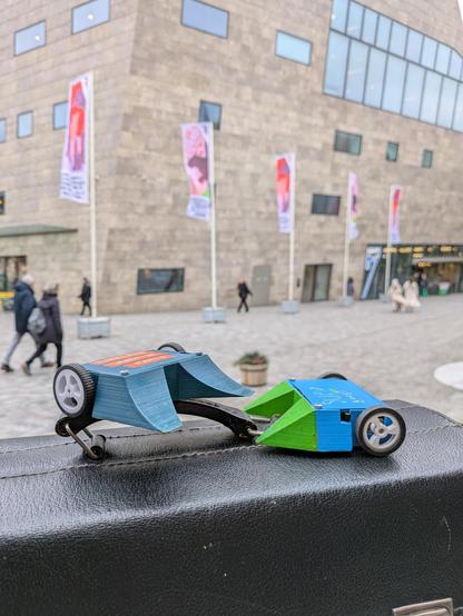 Boeliebots battlebots voor het Forum in Groningen