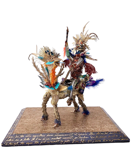 « leByzantin et le cerf volant » 20x15