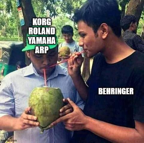 meme with Behringer